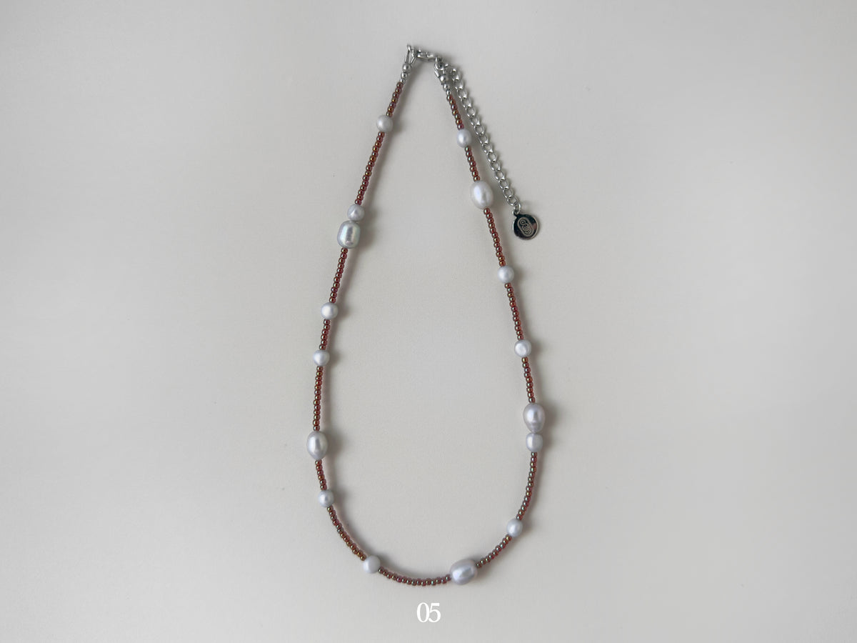 Sediment Series: Necklaces (Silver)