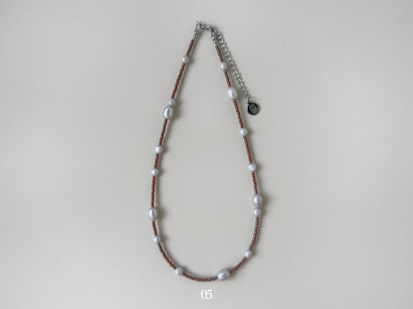 Sediment Series: Necklaces (Silver)