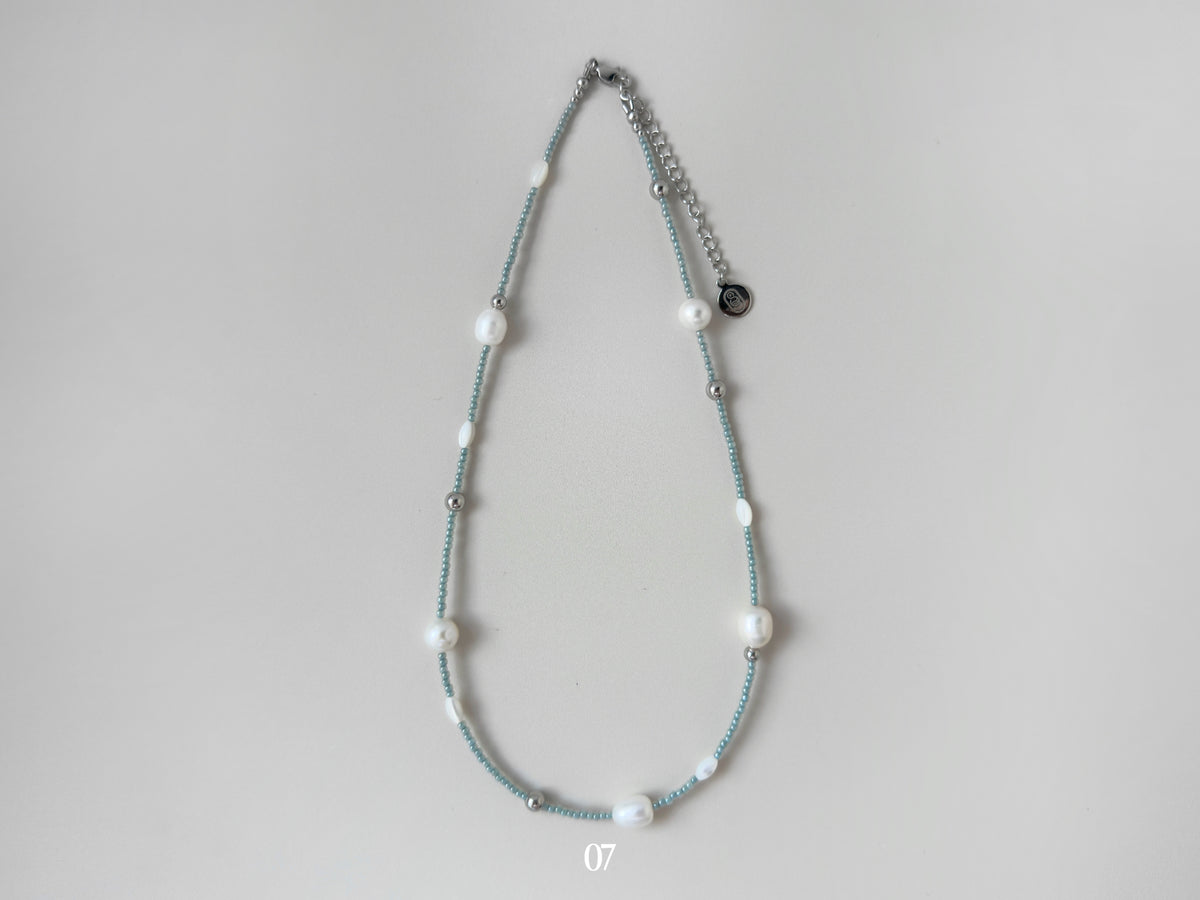 Sediment Series: Necklaces (Silver)
