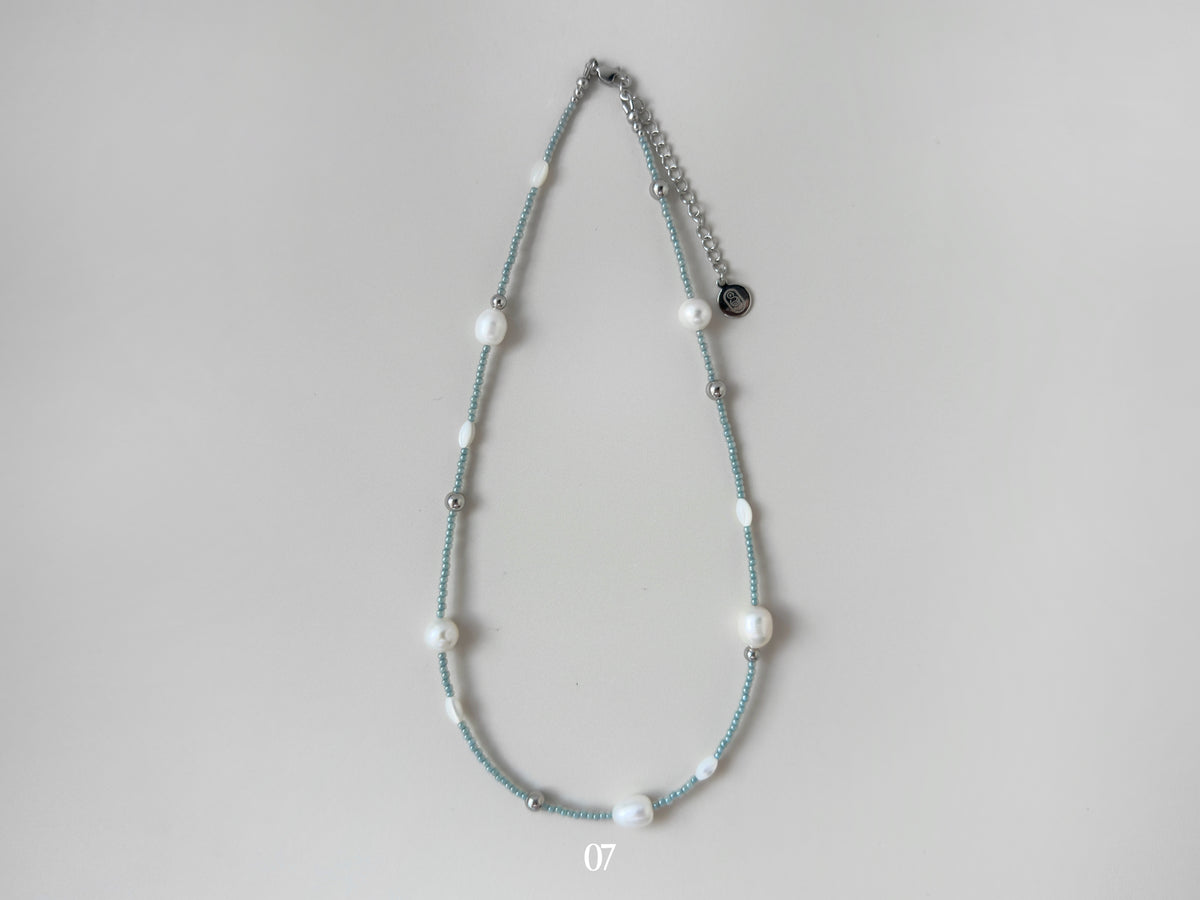 Sediment Series: Necklaces (Silver)