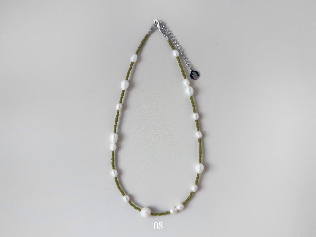 Sediment Series: Necklaces (Silver)