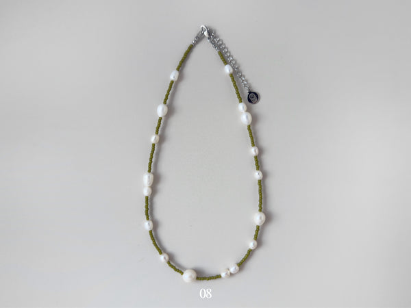 Sediment Series: Necklaces (Silver)