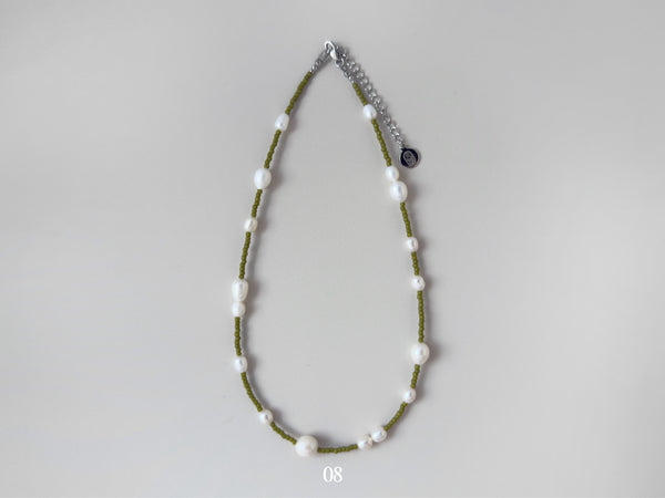 Sediment Series: Necklaces (Silver)