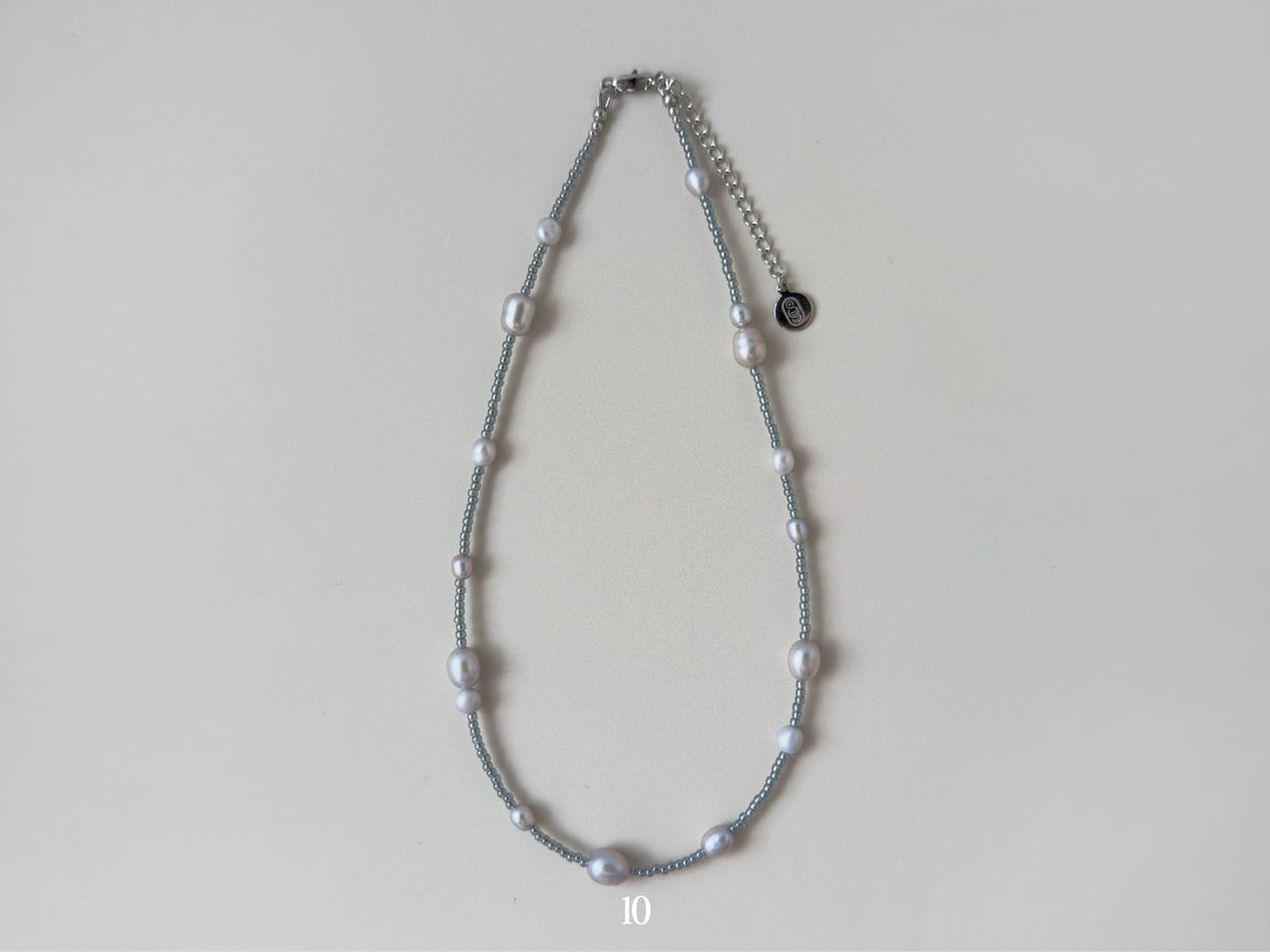 Sediment Series: Necklaces (Silver)