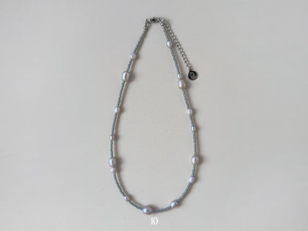 Sediment Series: Necklaces (Silver)