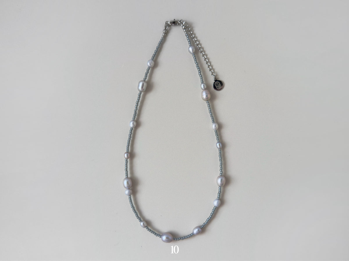 Sediment Series: Necklaces (Silver)