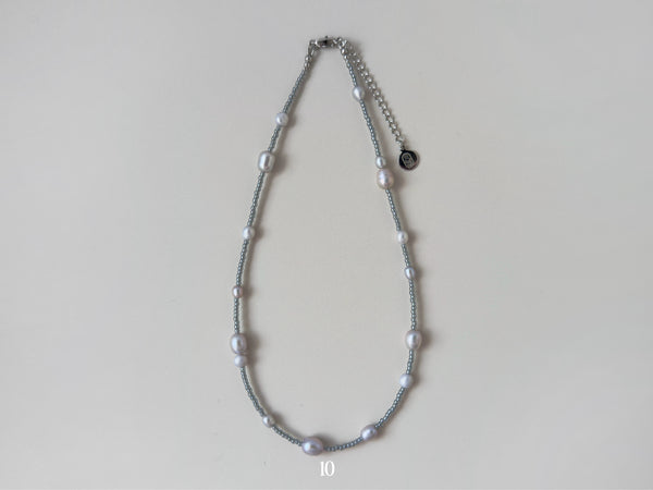 Sediment Series: Necklaces (Silver)
