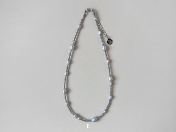 Sediment Series: Necklaces (Silver)