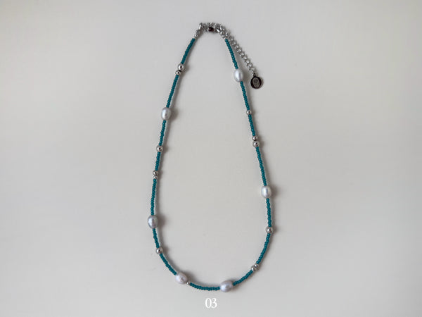 Sediment Series: Necklaces (Silver)