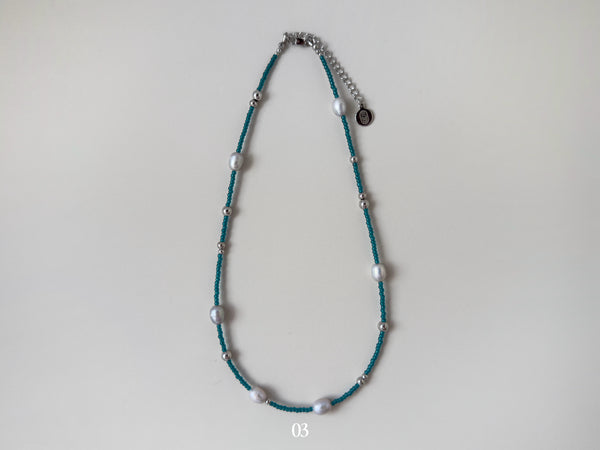 Sediment Series: Necklaces (Silver)
