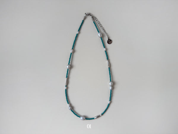 Sediment Series: Necklaces (Silver)