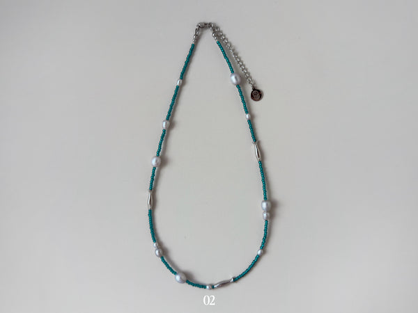 Sediment Series: Necklaces (Silver)