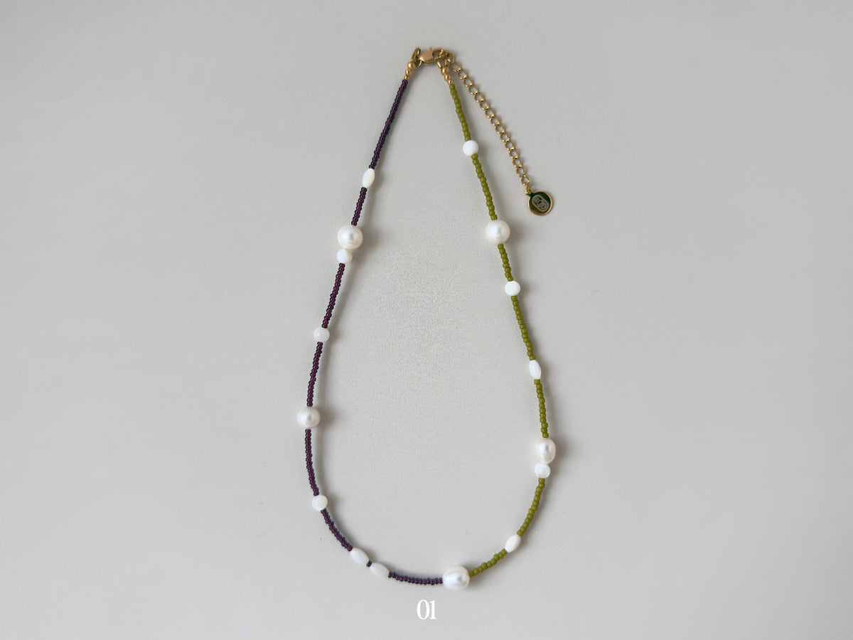 Sediment Series: Necklaces (Gold)