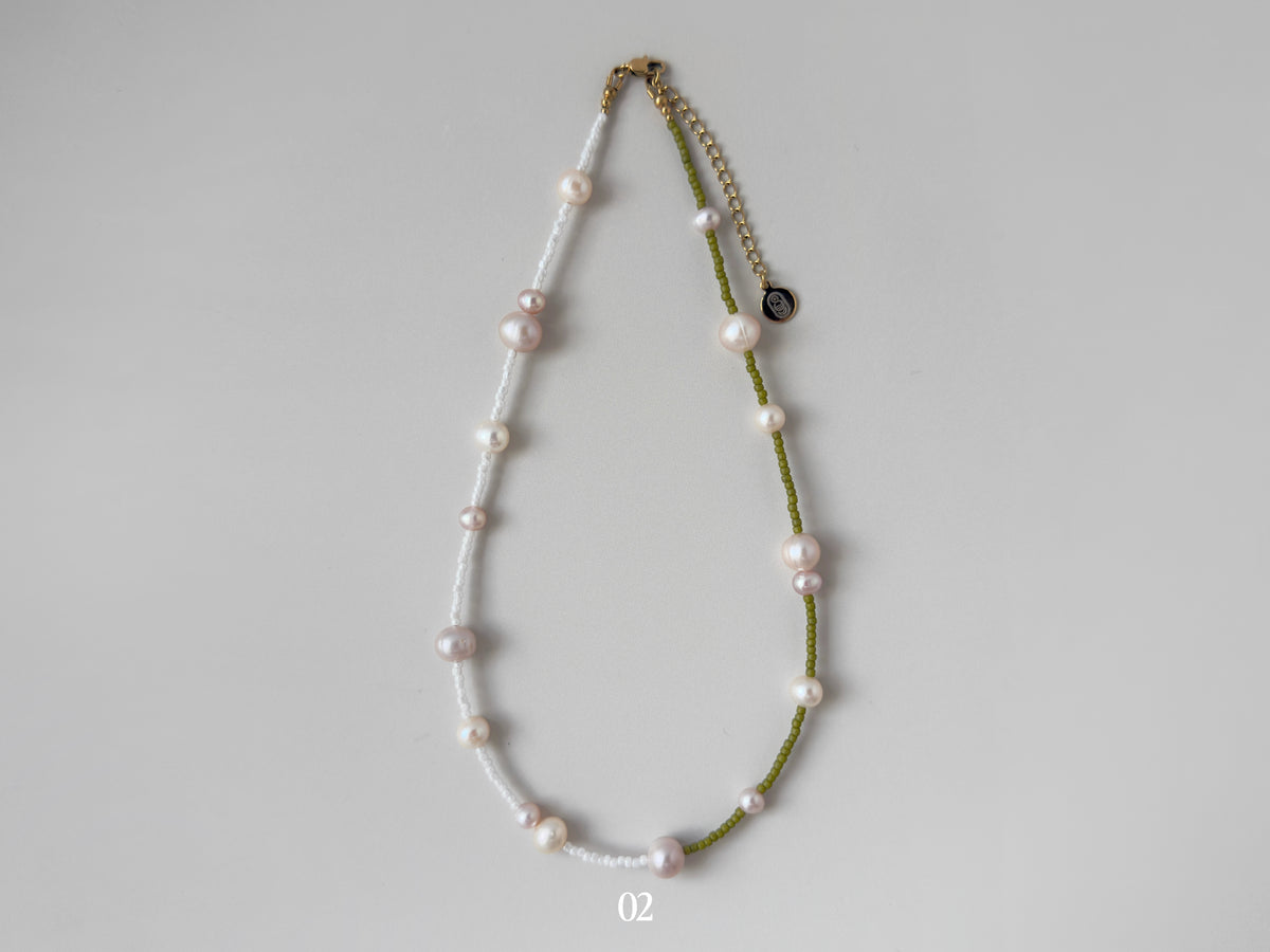 Sediment Series: Necklaces (Gold)