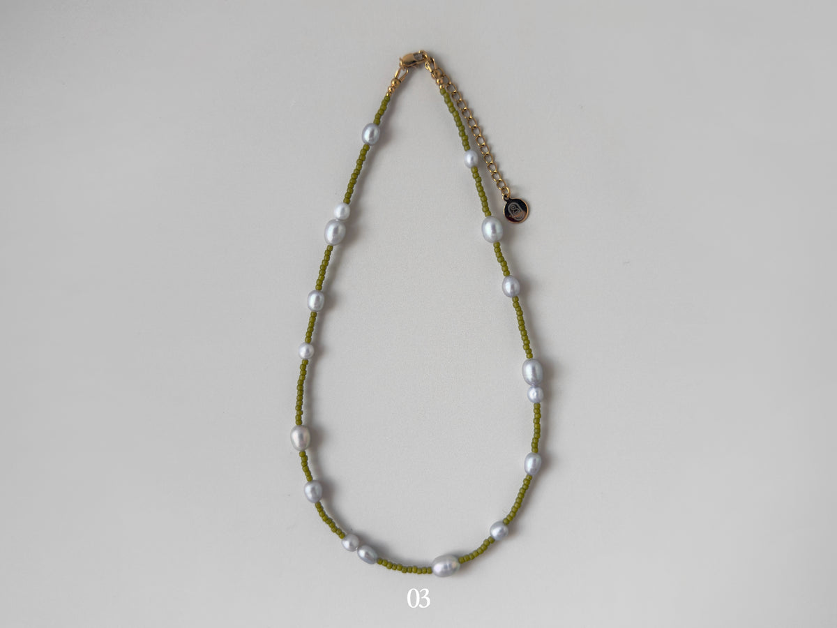 Sediment Series: Necklaces (Gold)