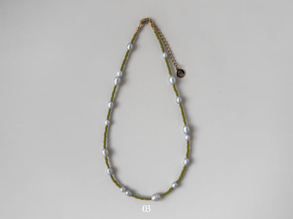 Sediment Series: Necklaces (Gold)