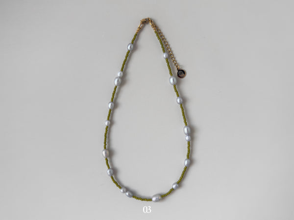 Sediment Series: Necklaces (Gold)
