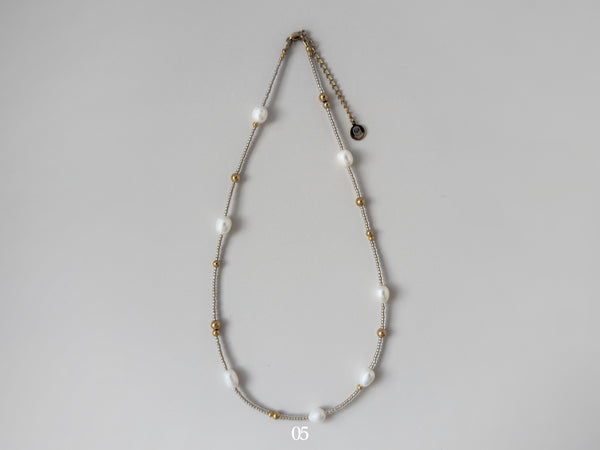 Sediment Series: Necklaces (Gold)