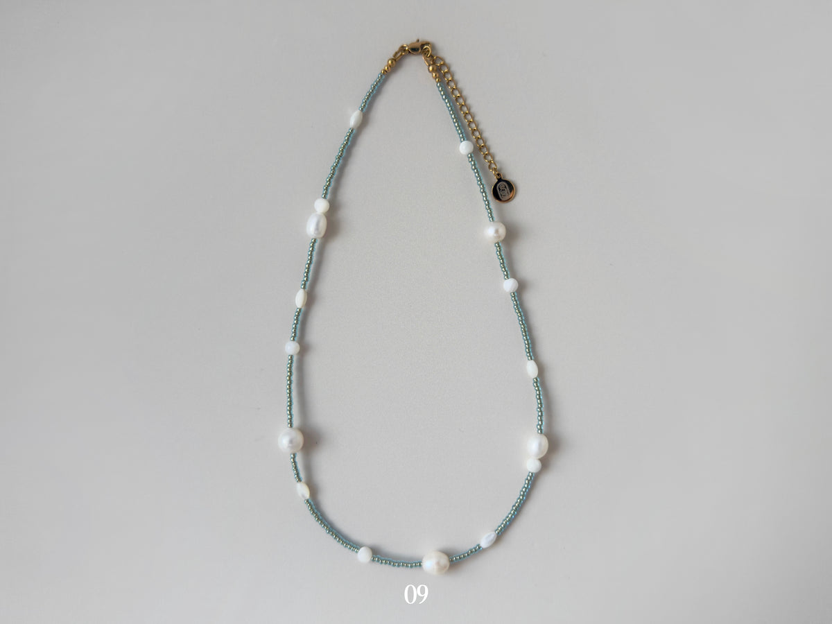 Sediment Series: Necklaces (Gold)