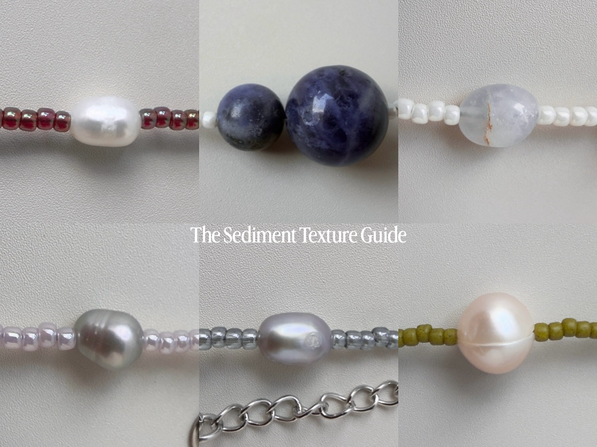 Sediment Series: Necklaces (Gemstones)