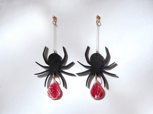 Black Widow Earrings